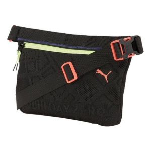 PUMA x CENTRAL SAINT MARTINS Knit Waist Bag 'Black Orange Green' 077228-01