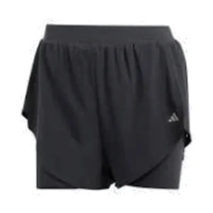 (WMNS) adidas Designed for Training HEAT.RDY HIIT 2-in-1 Shorts Asia Sizing 'Black' IM8178