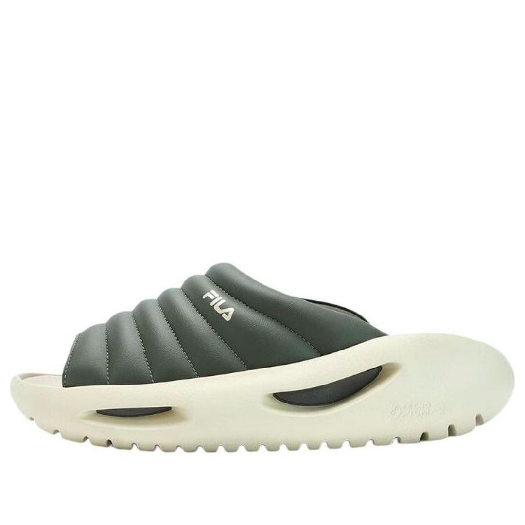 FILA Galaxy Slippers 'Green White' F12M321501FON