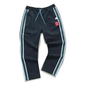 FILA x Mihara Yasuhiro Collaborative Side Stripe Woven Track Pants 'Navy White' F11M213803F-NV