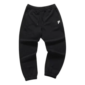 (WMNS) FILA FUSION Woven Pants 'Black' T11W343605F-BK