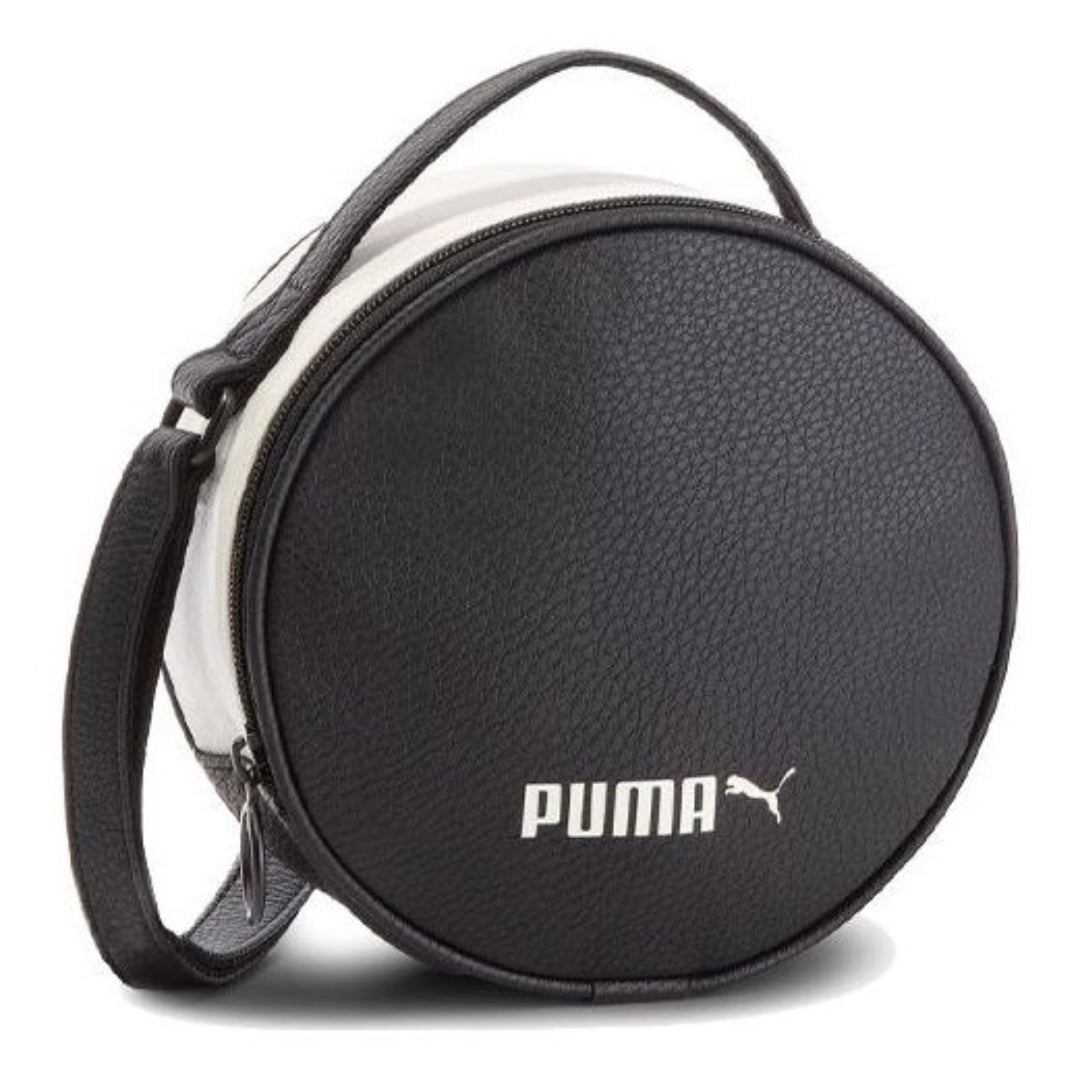 (WMNS) PUMA Prime Classics Round Case Bag 'Black White' 075586-01
