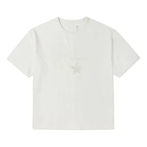 Converse Chuck 70 Embroidered T-Shirt Asia Sizing 'White' 10021980-A01