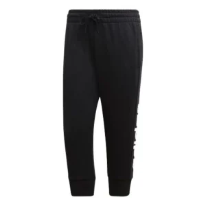 (WMNS) adidas Essentials Linear 3/4 Pants Asia Sizing 'Black' DP2397