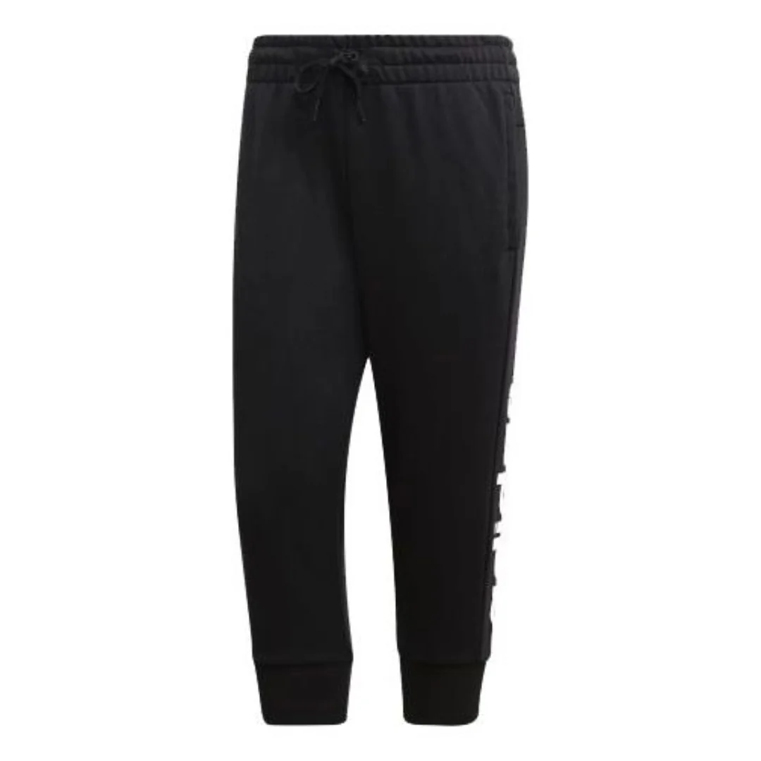 (WMNS) adidas Essentials Linear 3/4 Pants Asia Sizing 'Black' DP2397