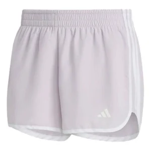 (WMNS) adidas Marathon 20 Running Shorts Asia Sizing 'Purple White' IC5185