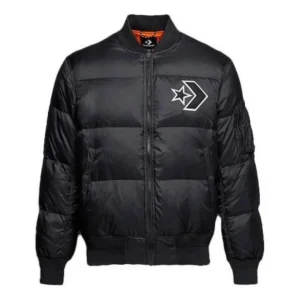 Converse Down Jacket Asia Sizing 'Black White' 10006883-A01