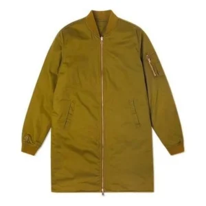 (WMNS) Converse Casual Coat Asia Sizing 'Green' 10019431-A02