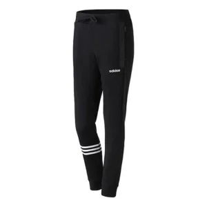 (WMNS) adidas Essentials Motion Pack Pants Asia Sizing 'Black White' DT7282