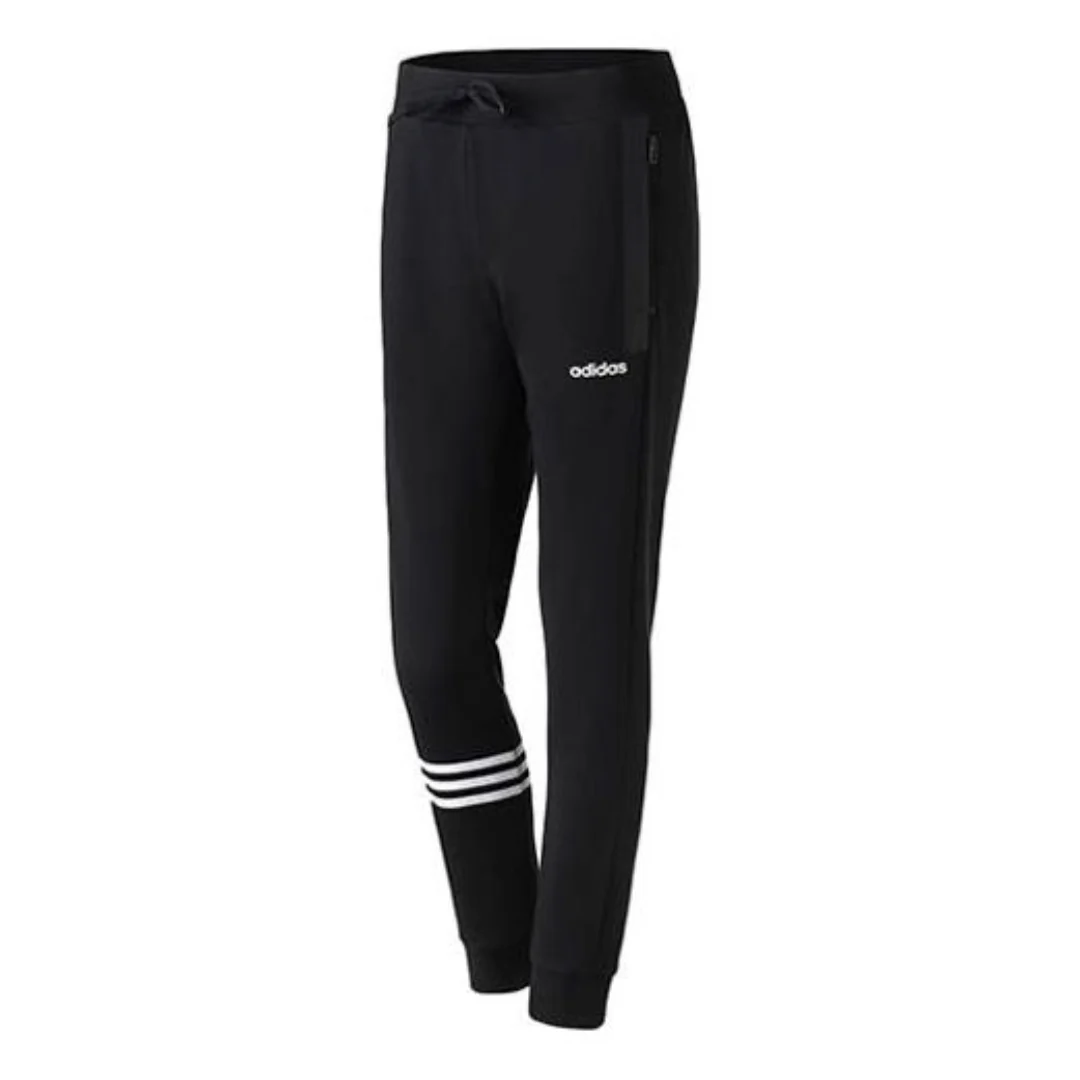 (WMNS) adidas Essentials Motion Pack Pants Asia Sizing 'Black White' DT7282
