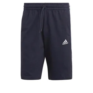 adidas Essentials 3-Stripes Shorts Asia Sizing 'Black White' IC9383