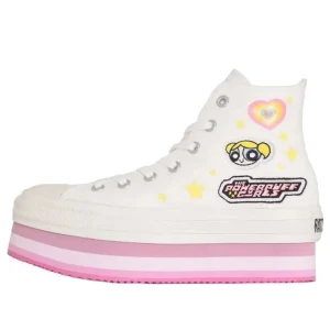 Converse Chuck Taylor All Star Chunkyline Hi 'The Powerpuff Girls White' 31312820
