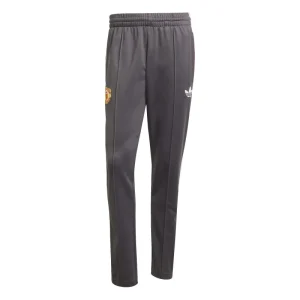 adidas Manchester United Originals Track Pants Asia Sizing 'Black White Red' IY0044