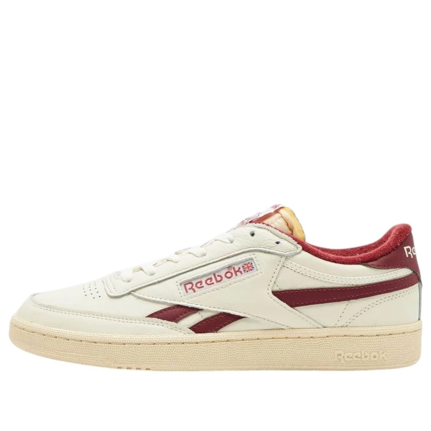 Reebok Club C Revenge Vintage 'Paper White Classic Burgundy' 100233964