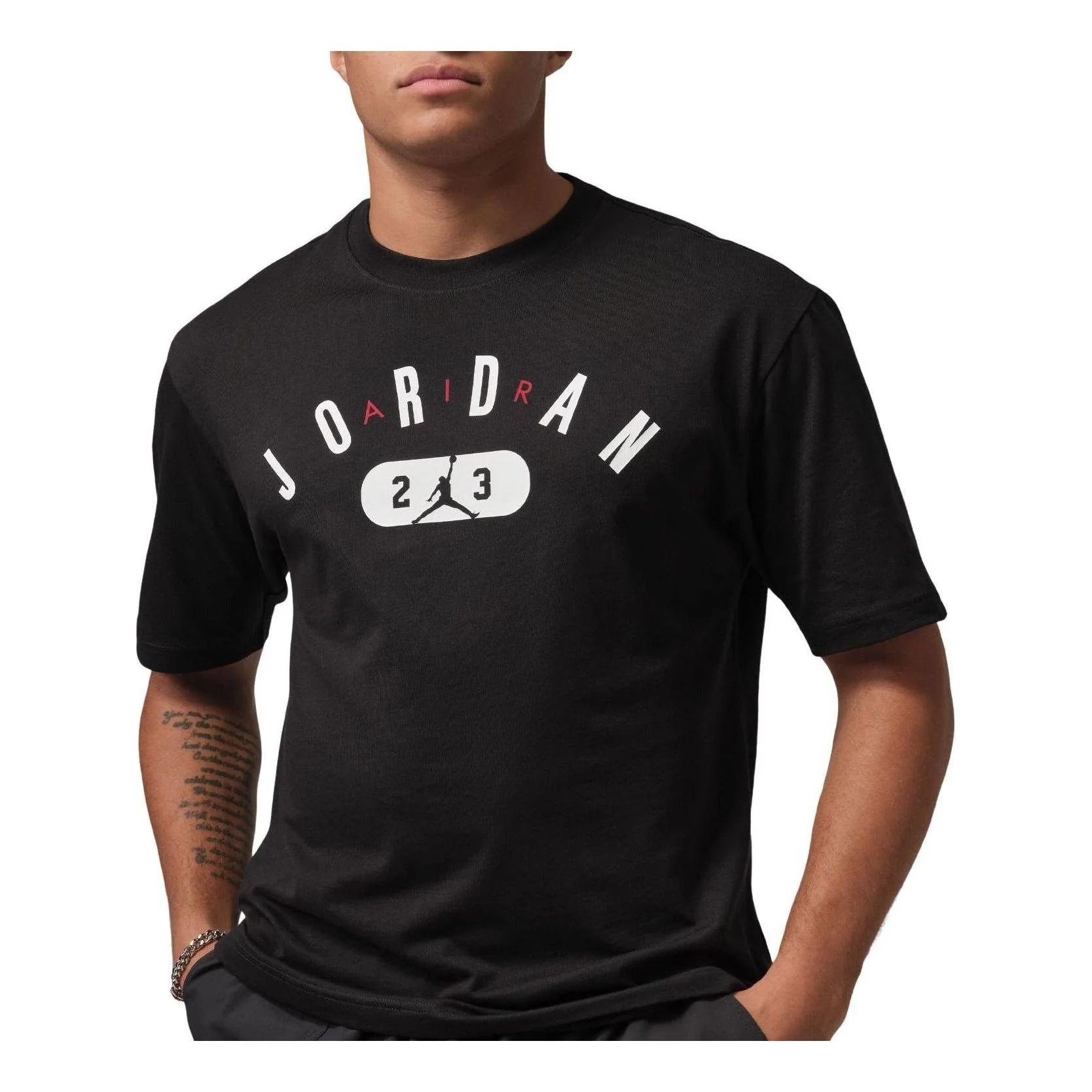 Air Jordan T-Shirt 'Black White' IF3071-010