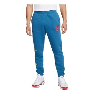 Nike Sportswear Sport Essentials+ Sweatpants 'Marine Blue Crimson' DM6871-407