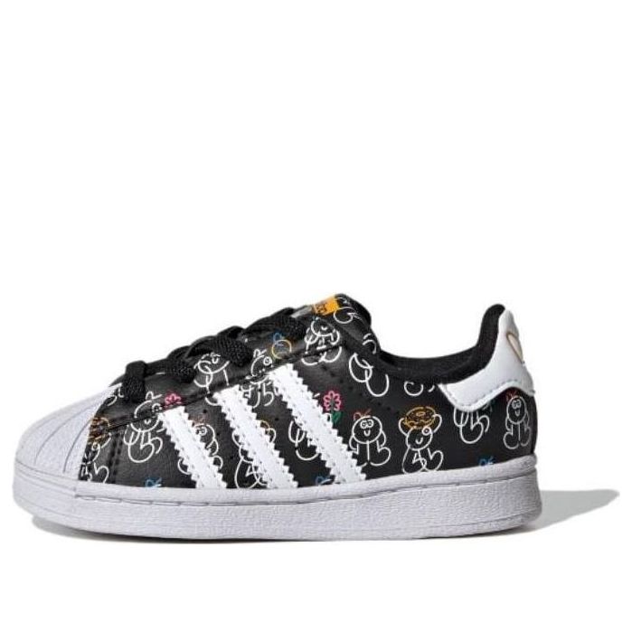 (TD) adidas Originals x James Jarvis Superstar 'Black White Yellow' IG0222