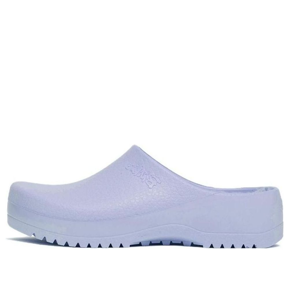 (WMNS) Birkenstock Super-Birki Shearling Polyurethane 'Dusty Blue' 1023331