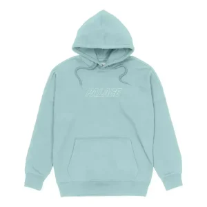 Palace Jumbo Tri-Ferg Drop Shoulder Hoodie 'Green' P21CS257
