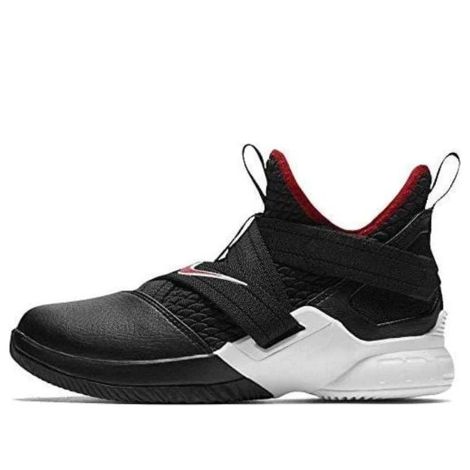 (GS) Nike LeBron Soldier 12 'Bred' AA1352-001