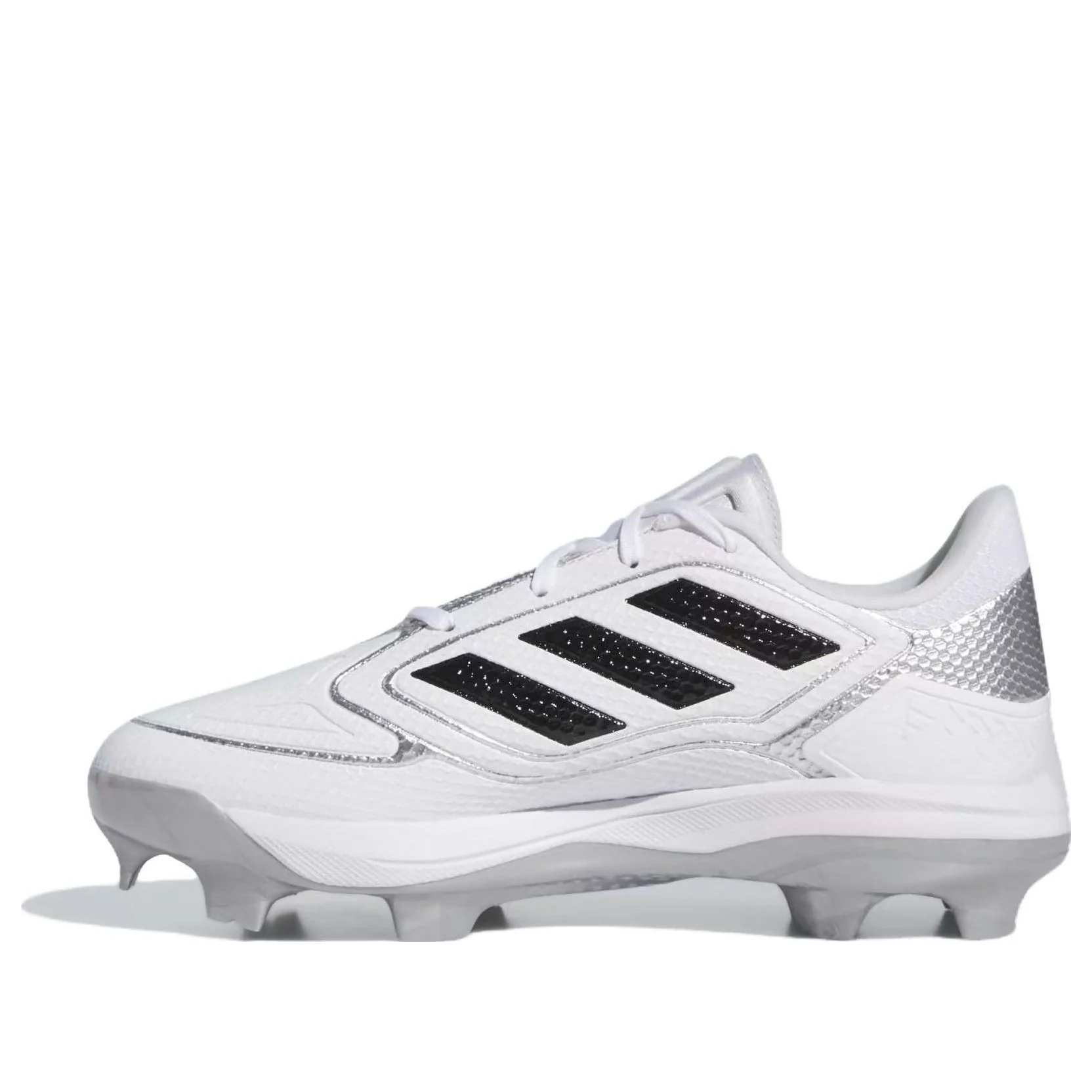(WMNS) adidas Adizero PureHustle 3 TPU Cleats 'White Black Silver' IG7137