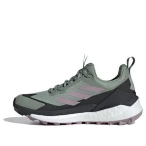 (WMNS) adidas Terrex Free Hiker 2.0 Low Gore-Tex Hiking Shoes 'Black White' IE5100