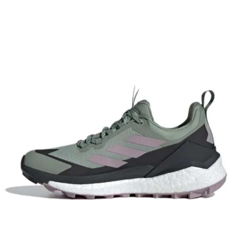 (WMNS) adidas Terrex Free Hiker 2.0 Low Gore-Tex Hiking Shoes 'Black White' IE5100