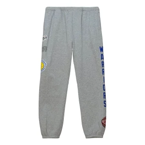 Mitchell & Ness x NBA Team Origins Fleece Pants 'Golden State Warriors' PSWP4850-GSWYYPPPGYHT