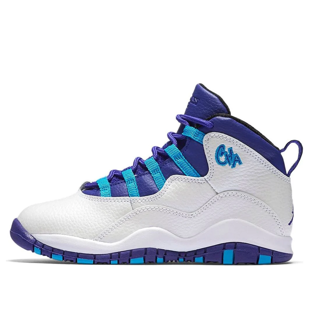 (PS) Air Jordan 10 Retro PS 'Charlotte Hornets' 310807-107