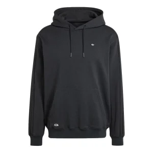 adidas originals x Mickey Mouse Appliqu Cotton Hoodie Asia Sizing 'Black' IY2274