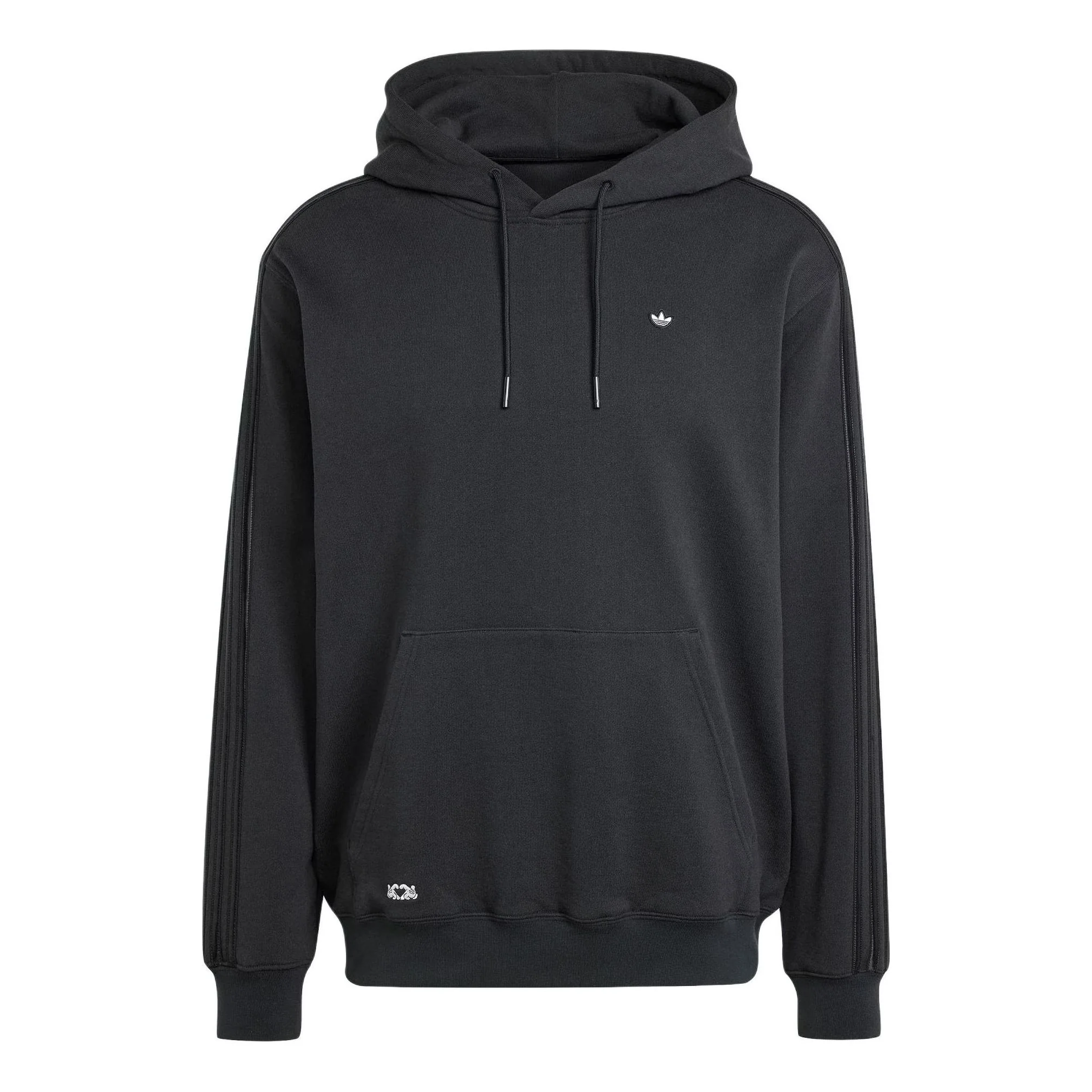 adidas originals x Mickey Mouse Appliqu Cotton Hoodie Asia Sizing 'Black' IY2274