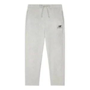 New Balance Logo Knit Sweatpants Asia Sizing 'Grey' AMP23310-NTP