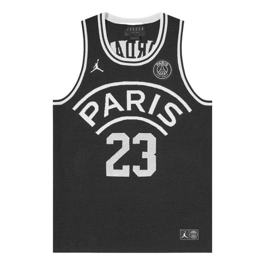 Air Jordan Flight x Paris SaintGermain Jerseys 23 'Black' BQ4204-010