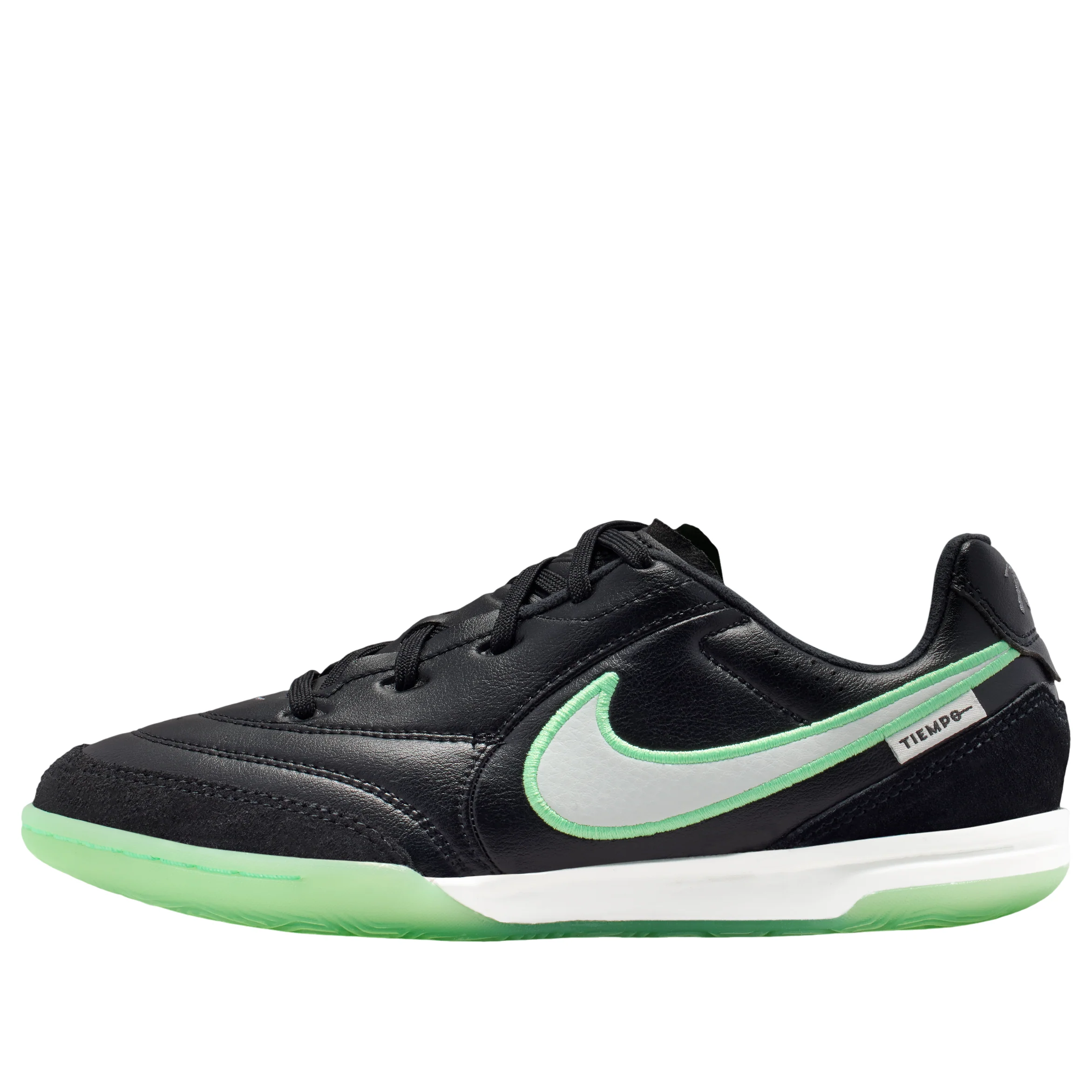 (GS) Nike Jr. Tiempo Streetgato 'Black Illusion Green' IB5039-001