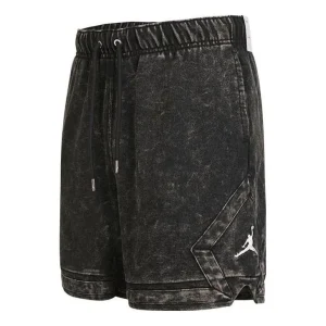 Nike Essentials Logo Printing Drawstring Straight Shorts Black DR3093-010