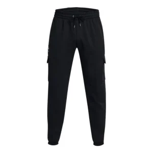Under Armour Essential Fleece Cargo Pants 'Black' 1380376-001