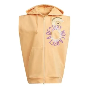 adidas by Stella McCartney Sleeveless Hoodie Asia Sizing 'Tan' IB5902