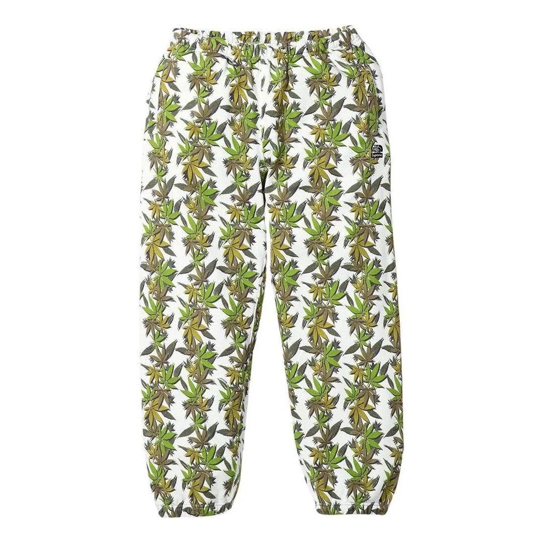 Supreme x The North Face Leaf Sweatpants 'Green White' SUP-FW23-214