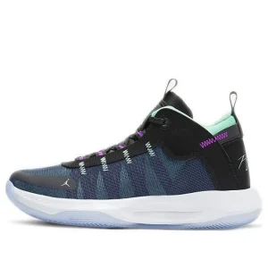 Air Jordan Jumpman 2020 'Black Green Glow Blue Void' BQ3449-005