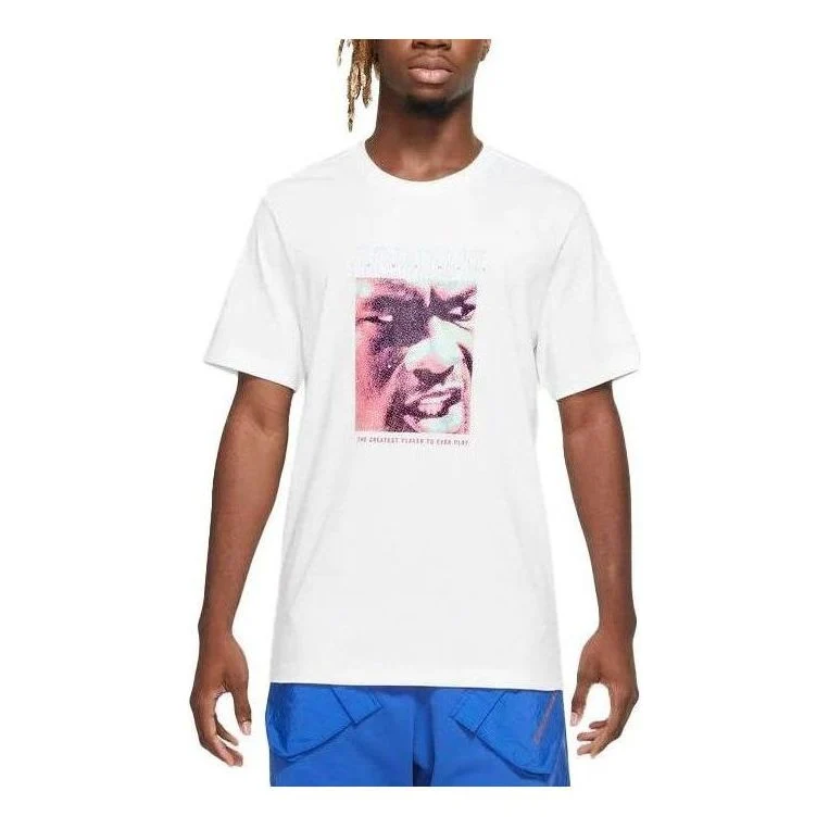 Air Jordan Jumpman Greatest Ever Graphic T-Shirt 'White' DX9595-100