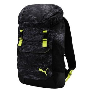 PUMA Daily Training Backpack 'Black Green' 074457-05