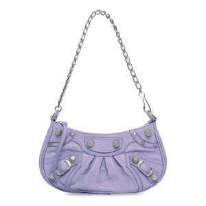 (WMNS) Balenciaga Le Cagole Mini Bag with Chain 'Lilac' 6958141VG9Y5304