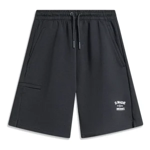 Li-Ning Wade Series Fitness Exercise Casual Breathable Shorts 'Black' AKST535-1