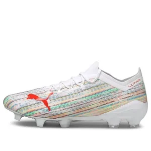 PUMA Ultra 1.2 FG AG 'White Red Blast' 106299-04