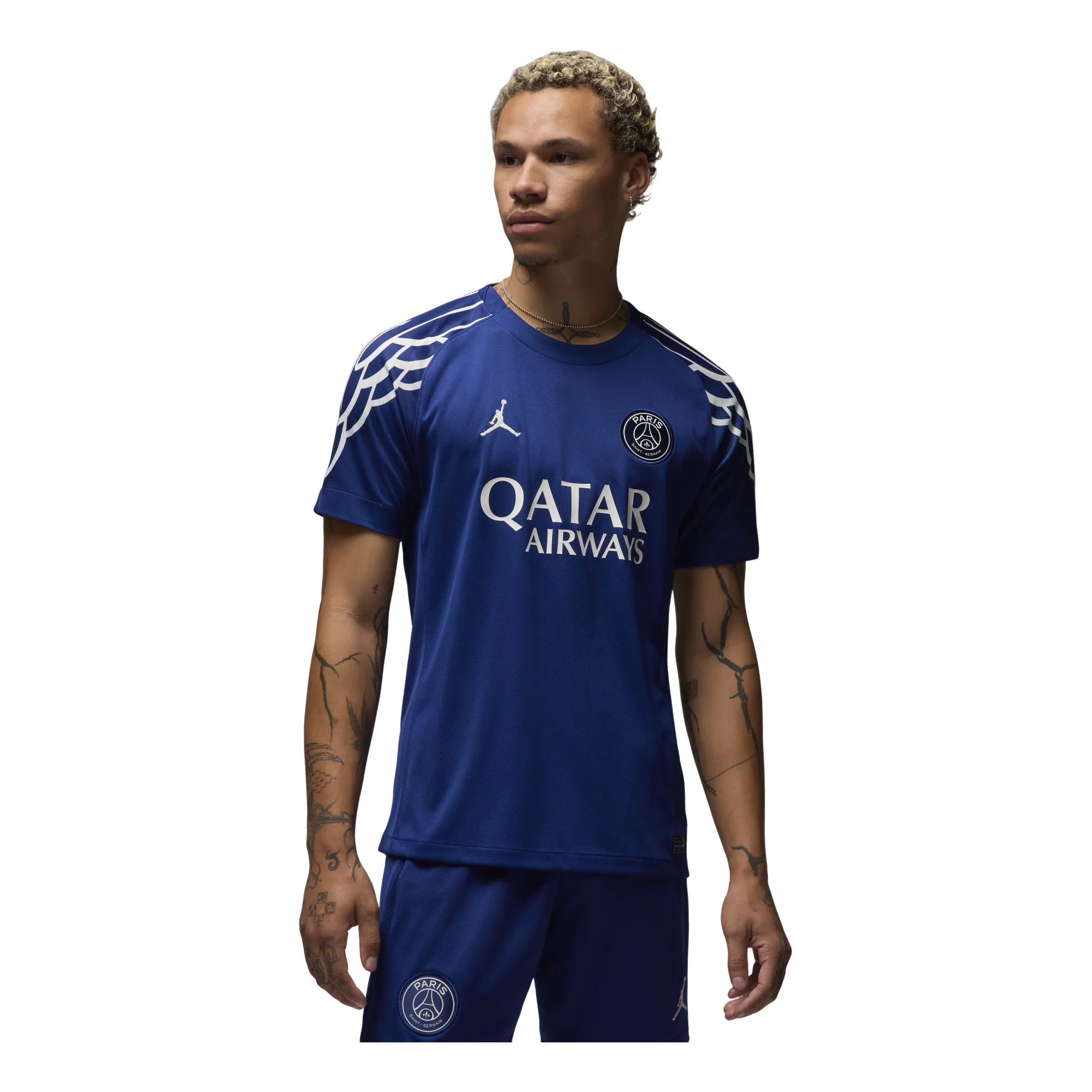 Air Jordan Dri-FIT Paris Saint-Germain 2024/25 Stadium Fourth Replica Football Jersey 'Blue Void' HJ0865-493