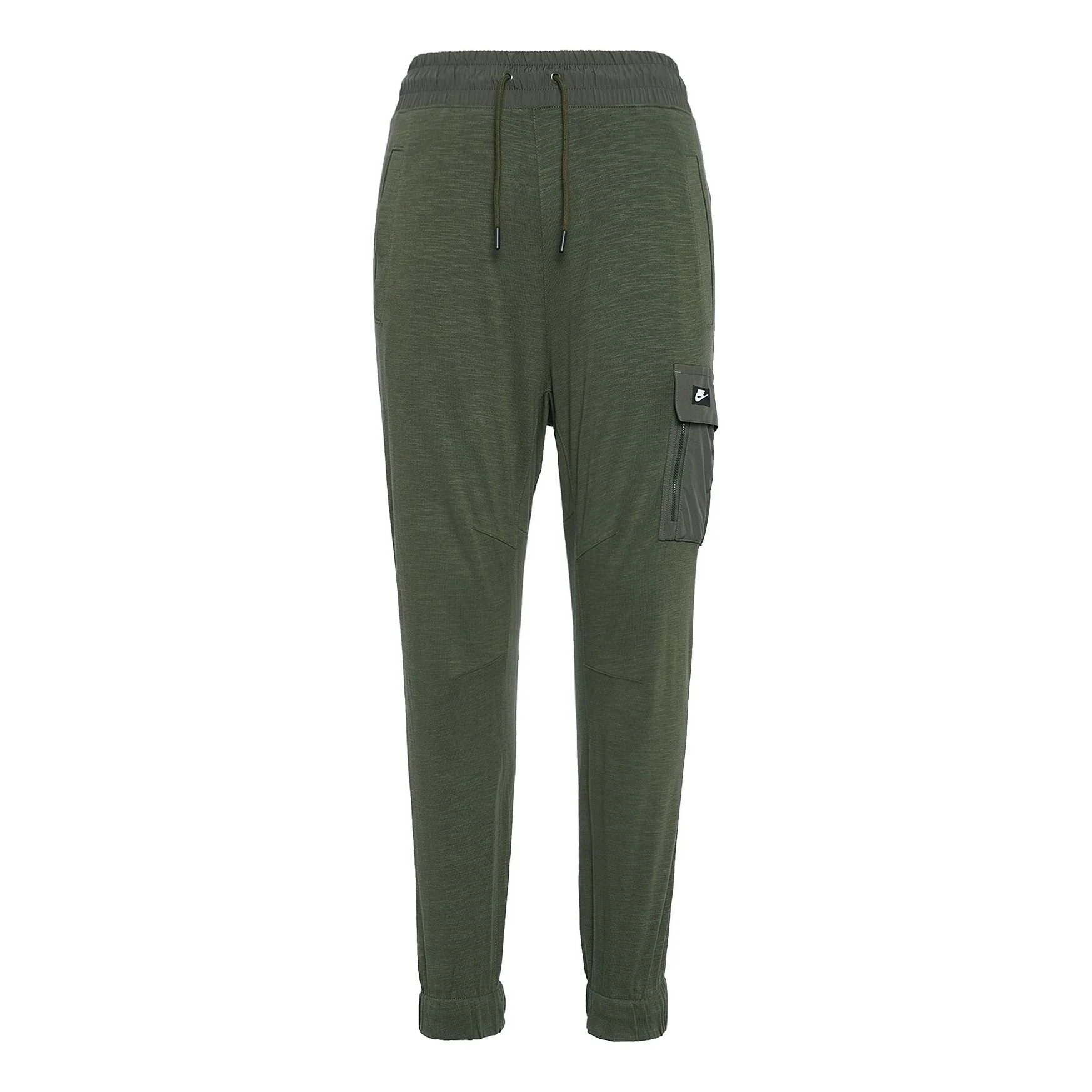Men's Nike Training Sports Side Pocket Bundle Feet Long Pants/Trousers Green CV8988-325