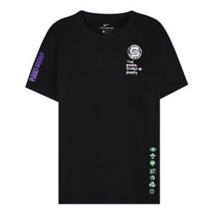 Nike Summer Hoops Basketball Short Sleeve Black CW4817-010