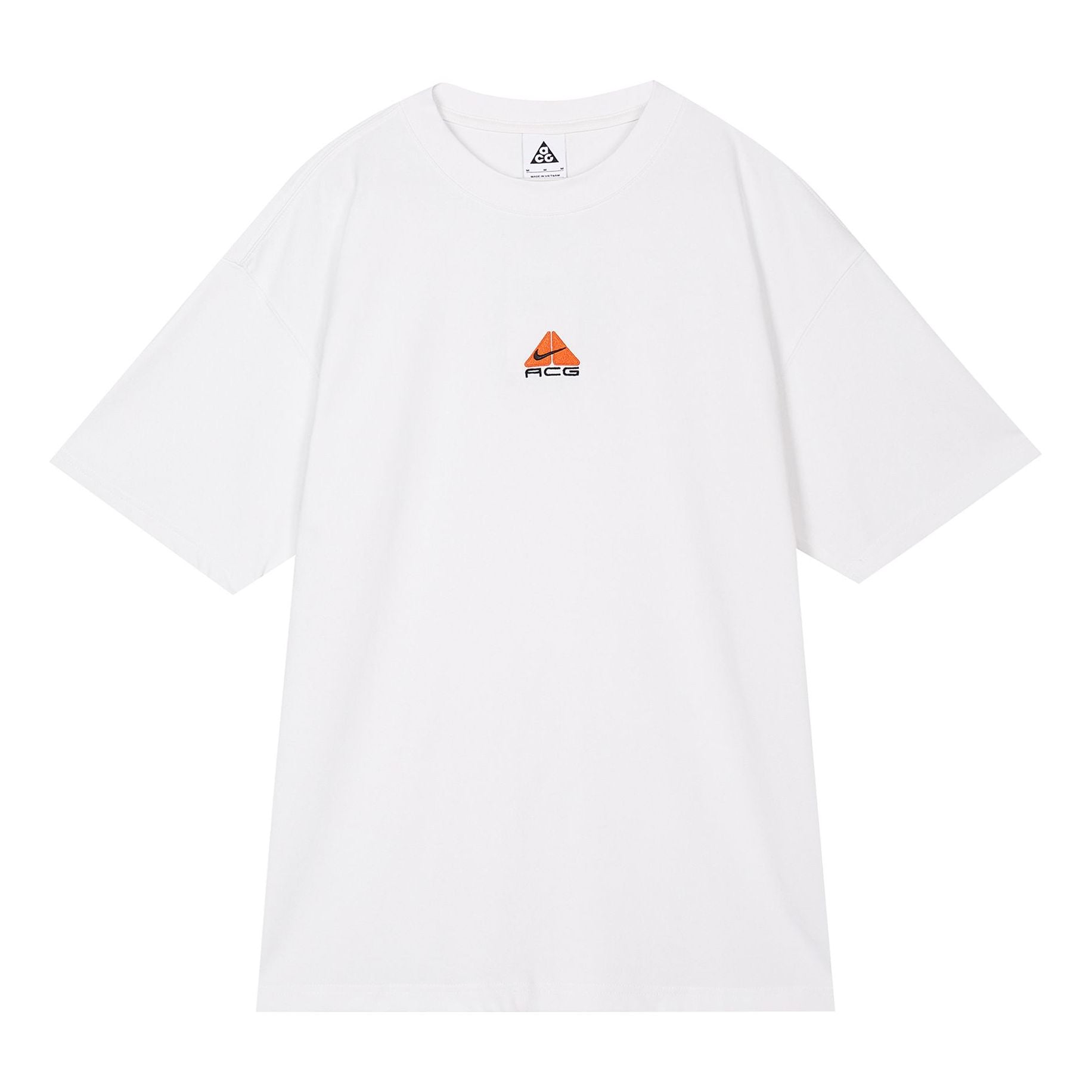 Nike x ACG Logo Embroidered Pattern Loose Round Neck Short Sleeve White DQ1815-121