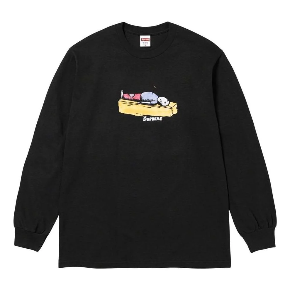Supreme FW23 Week7 Neil Blender Arrow Long Sleeve T-shirt 'Black' SUP-FW23-139