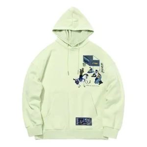 Li-Ning BadFive Pullover Hoodie 'Light Green' AWDQB45-2